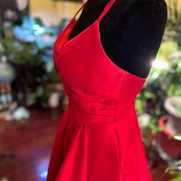 Alyce Paris Size 4 Red prom dress - Picture 2 of 9